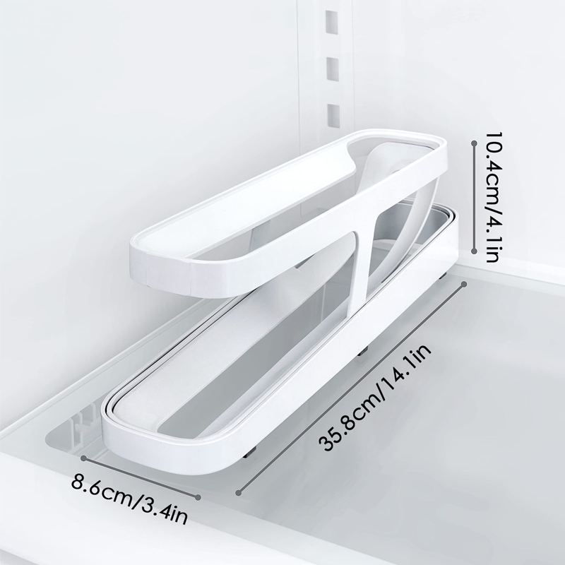 Oppbevaringsboks for automatisk rullende eggbrettholder