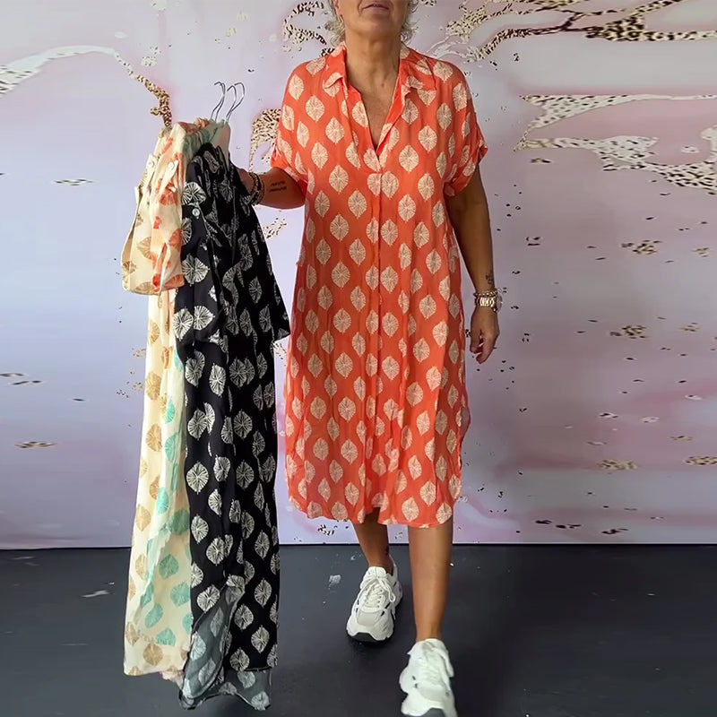 Elvira™ Elegant og Luftig Vårkjole