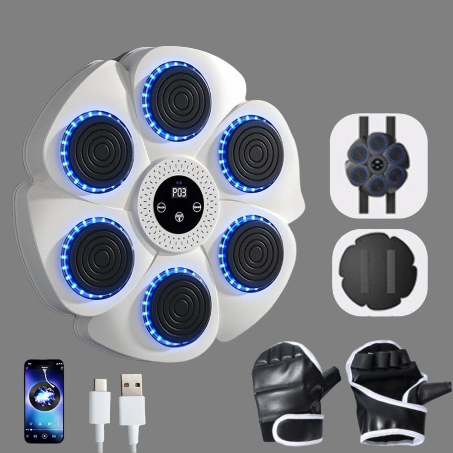 BoxMachine Pro™ Smart Boksetrener – Den Ultimate Treningspartner for Hele Familien