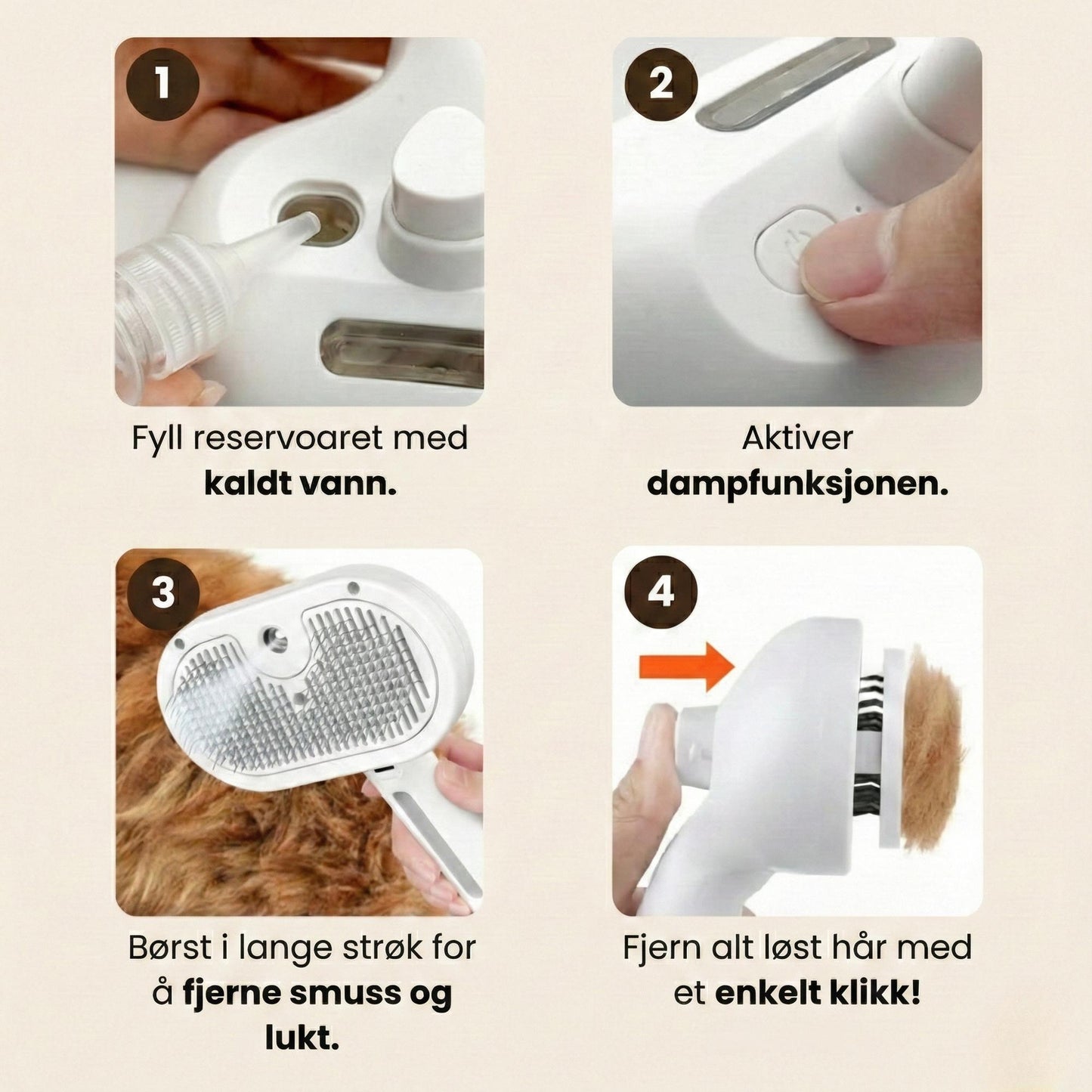 PelsLykke™ CareBrush